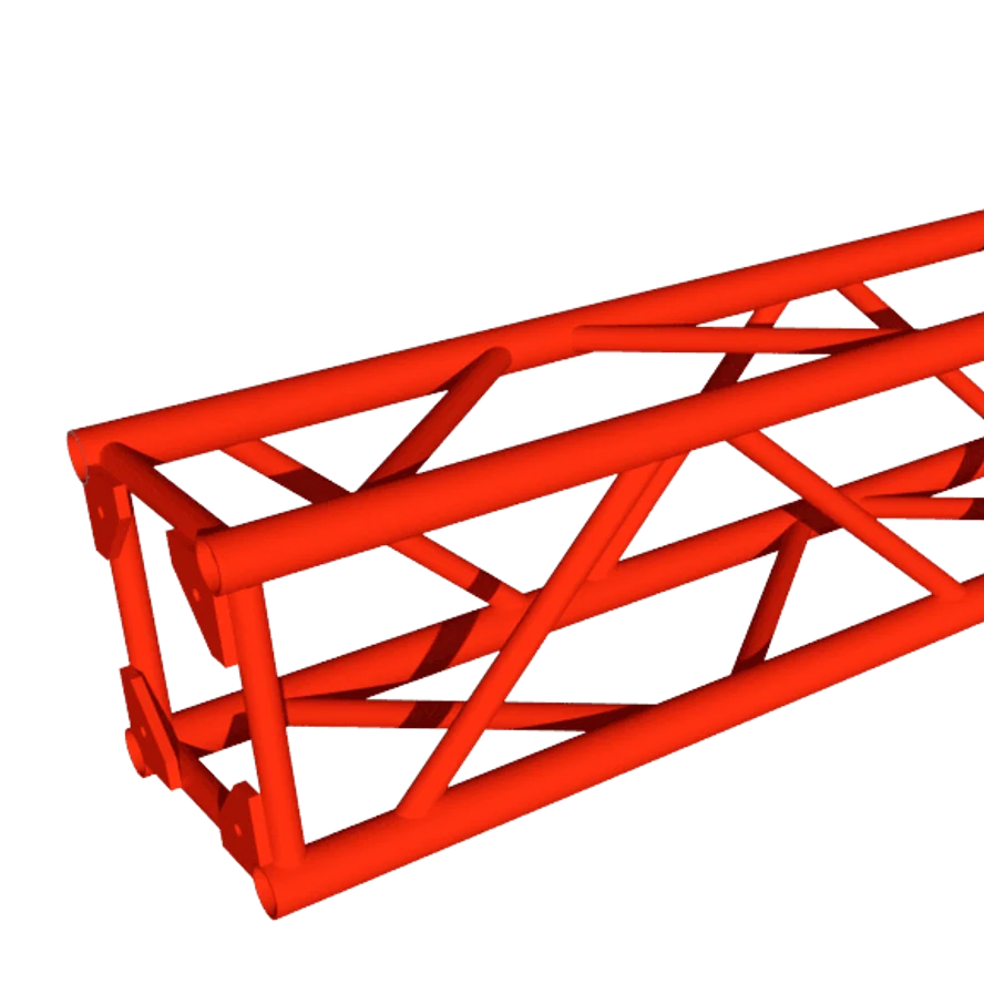 Ферма 350*350/0,5м красная